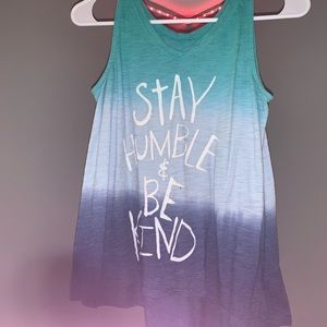 Blue Loose Tank